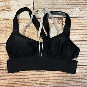 NEW Joy Lab black sports bra / swim top